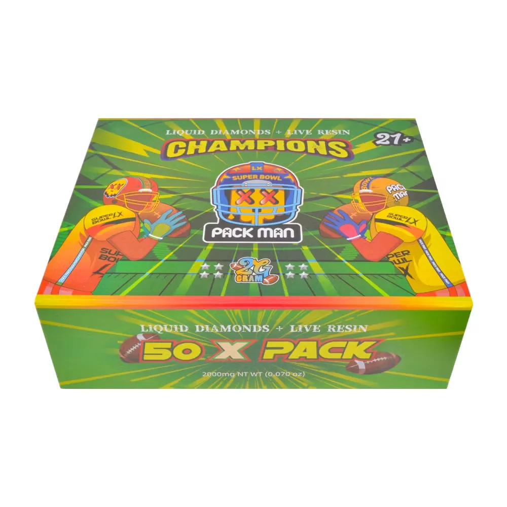 Empty Packmn X NFL Dual Chamber Disposable 2g suppliers