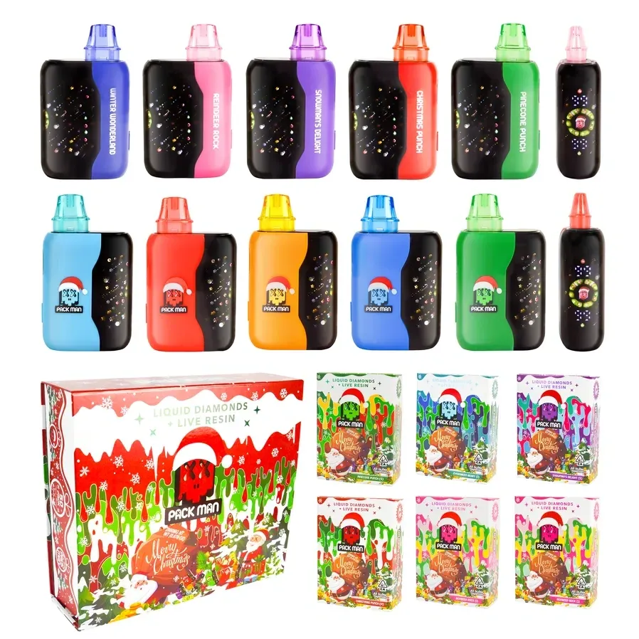 EMPTY 2g Packman Disposable Vape Pen Christmas Edition