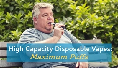 Nagy kapacitású eldobható vapes: maximális puffok