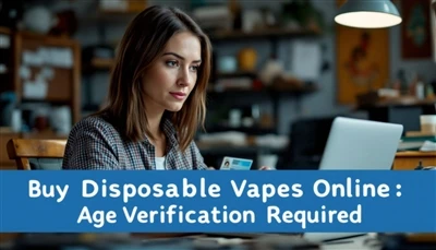 Vásároljon eldobható vapeket online: életkor -ellenőrzés szükséges