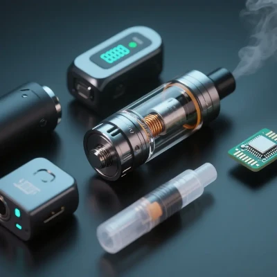 Melyek egy elektronikus cigarettakészlet alkotóelemei? 