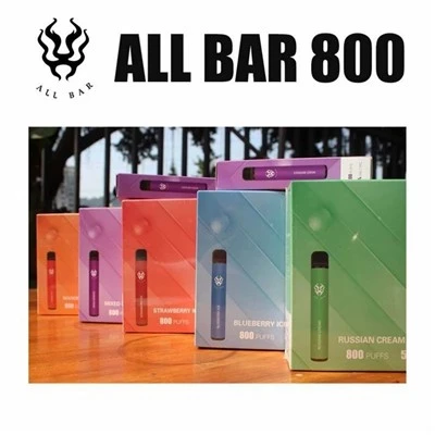 Minden bár 800 eldobható elektronikus cigaretta