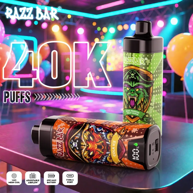 Razz Bar 40000 Puffs Smart Screen 40k Eldobható Vape