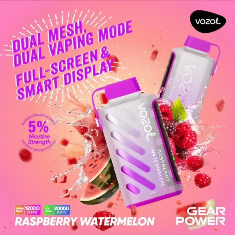 Vozol Gear Power 20000 Puffs 20k Puff Eldobható Vape